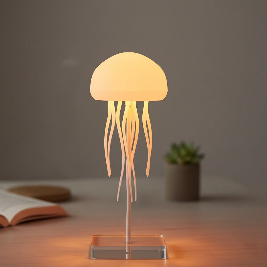 Floating Jellyfish Mood Lamp – RGB Color-Changing Night Light